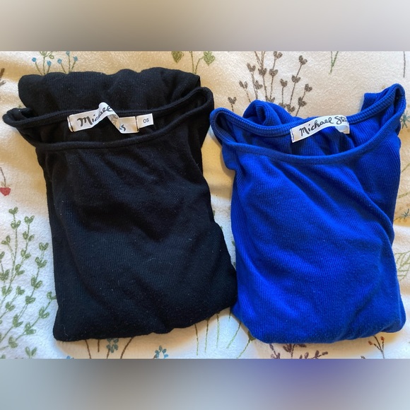 Michael Stars black Cold Shoulder top • OS • EUC - Picture 10 of 12